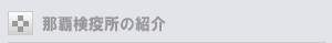 那覇検疫所の紹介