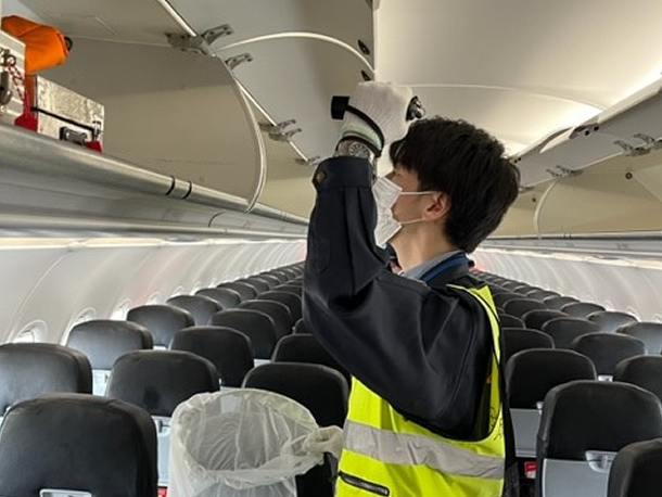航空機内の蚊の調査