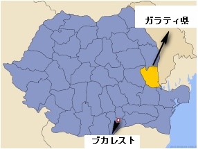 図.ガラティ県地図