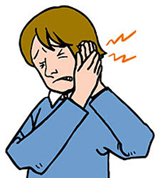 耳が痛い－航空性中耳炎