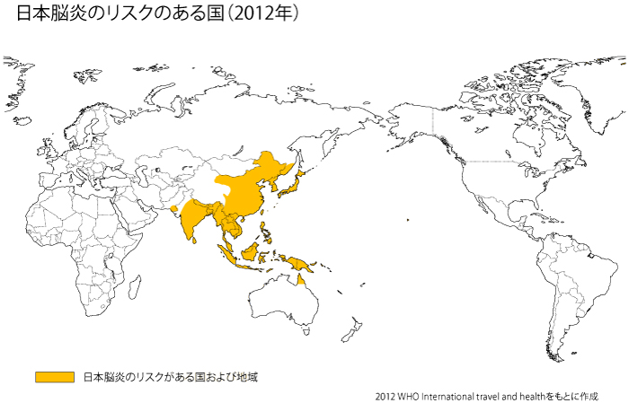 脳炎 日本 日本脳炎の感染経路・症状・予防・後遺症 [脳・神経の病気]